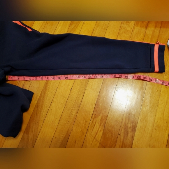 Adidas by Stella McCartney navy blue high waist polar joggers. Pink. Size S. - Picture 14 of 14